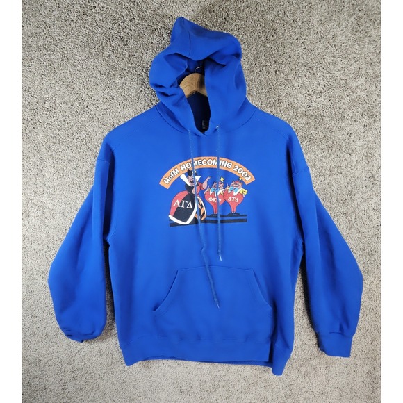 VTG 2003 Minnesota Gophers Homecoming‎ GopherHole Alice In Wonderland XL Hoodie - Picture 1 of 11